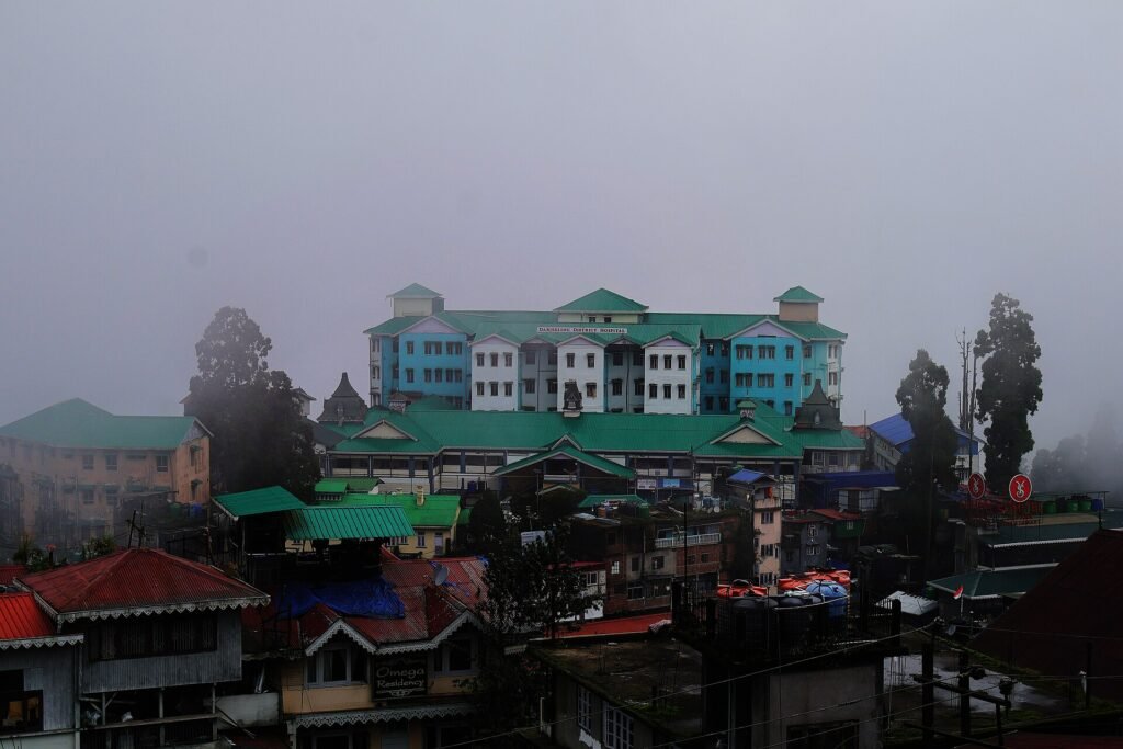 Darjeeling District Hospital, Darjeeling Dist., West Bengal, India 04, a public hospital in India