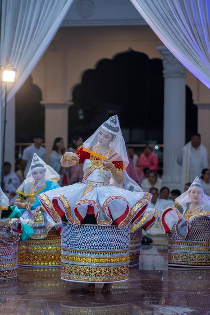 Traditional Manipuri dance performance, Imphal, Manipur
